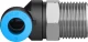 Штуцер цанговый угловой Festo QSL-3/8-8