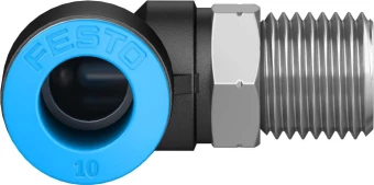 Штуцер цанговый угловой Festo QSL-1/4-10