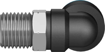 Штуцер цанговый угловой Festo QSL-1/4-10