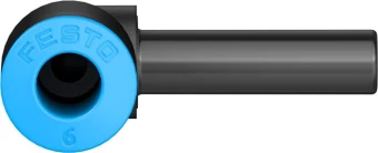 Переходник цанговый угловой Festo QSL-6H