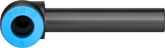Переходник цанговый угловой Festo QSL-8HL