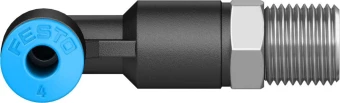 Штуцер цанговый угловой удлиненный Festo QSLL-1/8-4