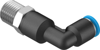Штуцер цанговый угловой удлиненный Festo QSLL-1/4-6