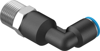 Штуцер цанговый угловой удлиненный Festo QSLL-3/8-8