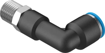 Штуцер цанговый угловой удлиненный Festo QSLL-1/4-10