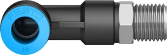 Штуцер цанговый угловой удлиненный Festo QSLL-1/4-10