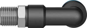 Штуцер цанговый угловой удлиненный Festo QSLL-1/4-10