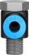 Штуцер цанговый угловой с наружным шестигранником Festo QSLV-1/8-6