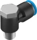 Штуцер цанговый угловой с наружным шестигранником Festo QSLV-1/8-8