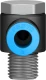 Штуцер цанговый угловой с наружным шестигранником Festo QSLV-1/4-8