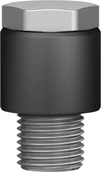 Штуцер цанговый угловой с наружным шестигранником Festo QSLV-1/4-8