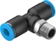 Тройник цанговый с резьбой переходной Festo QST-1/8-6