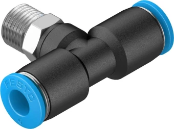 Тройник цанговый с резьбой переходной Festo QST-1/8-6