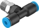 Тройник цанговый с резьбой переходной Festo QST-1/8-4