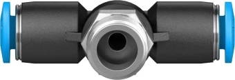 Тройник цанговый с резьбой переходной Festo QST-1/8-4