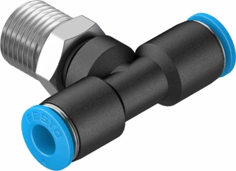 Тройник цанговый с резьбой переходной Festo QST-1/4-6