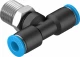 Тройник цанговый с резьбой переходной Festo QST-1/4-6