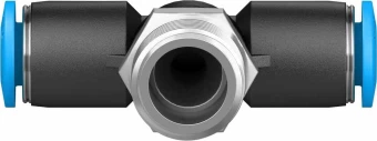 Тройник цанговый с резьбой переходной Festo QST-1/4-6