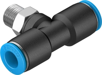 Тройник цанговый с резьбой переходной Festo QST-1/8-8
