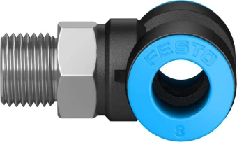 Тройник цанговый с резьбой переходной Festo QST-1/8-8
