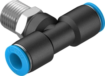 Тройник цанговый с резьбой переходной Festo QST-1/4-8