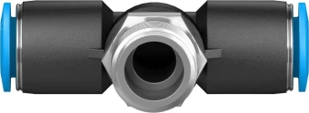 Тройник цанговый с резьбой переходной Festo QST-1/4-8