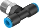 Тройник цанговый с резьбой переходной Festo QST-3/8-8