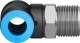 Тройник цанговый с резьбой переходной Festo QST-3/8-10