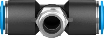 Тройник цанговый с резьбой переходной Festo QST-1/4-10