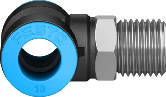 Тройник цанговый с резьбой переходной Festo QST-1/4-10