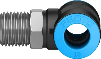 Тройник цанговый с резьбой переходной Festo QST-1/4-10