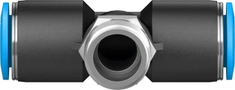 Тройник цанговый с резьбой переходной Festo QST-3/8-12