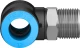 Тройник цанговый с резьбой переходной Festo QST-3/8-12