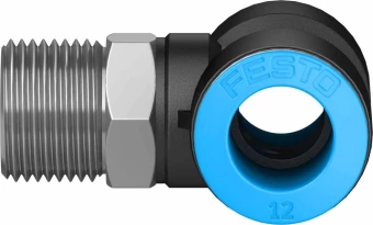 Тройник цанговый с резьбой переходной Festo QST-3/8-12