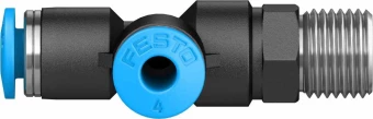 Тройник цанговый с резьбой переходной Festo QSTL-1/8-4