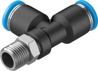 Тройник цанговый с резьбой переходной Festo QSTL-1/8-6