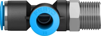 Тройник цанговый с резьбой переходной Festo QSTL-3/8-10