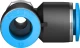 Тройник цанговый с резьбой переходной Festo QSTL-3/8-12