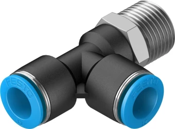 Тройник цанговый с резьбой переходной Festo QSTL-1/2-12
