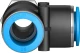 Тройник цанговый с резьбой переходной Festo QSTL-1/2-16