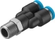 Тройник цанговый с резьбой Festo QSY-1/8-4