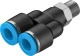 Тройник цанговый с резьбой Festo QSY-1/8-8