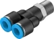 Тройник цанговый с резьбой Festo QSY-1/4-8
