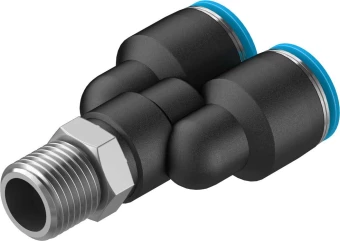 Тройник цанговый с резьбой Festo QSY-1/4-10