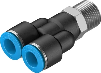 Тройник цанговый с резьбой Festo QSY-3/8-10