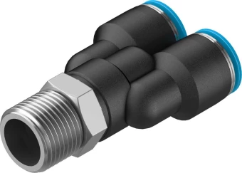 Тройник цанговый с резьбой Festo QSY-3/8-10