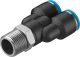 Тройник цанговый с резьбой Festo QSY-3/8-10