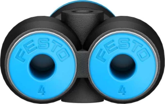Тройник цанговый переходной Festo QSY-6-4