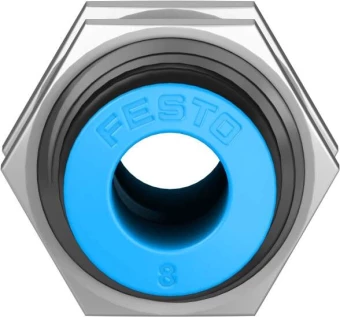Муфта цанговая для панельного монтажа прямая Festo QSS-8