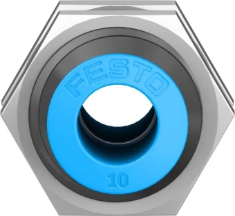 Муфта цанговая для панельного монтажа прямая Festo QSS-10